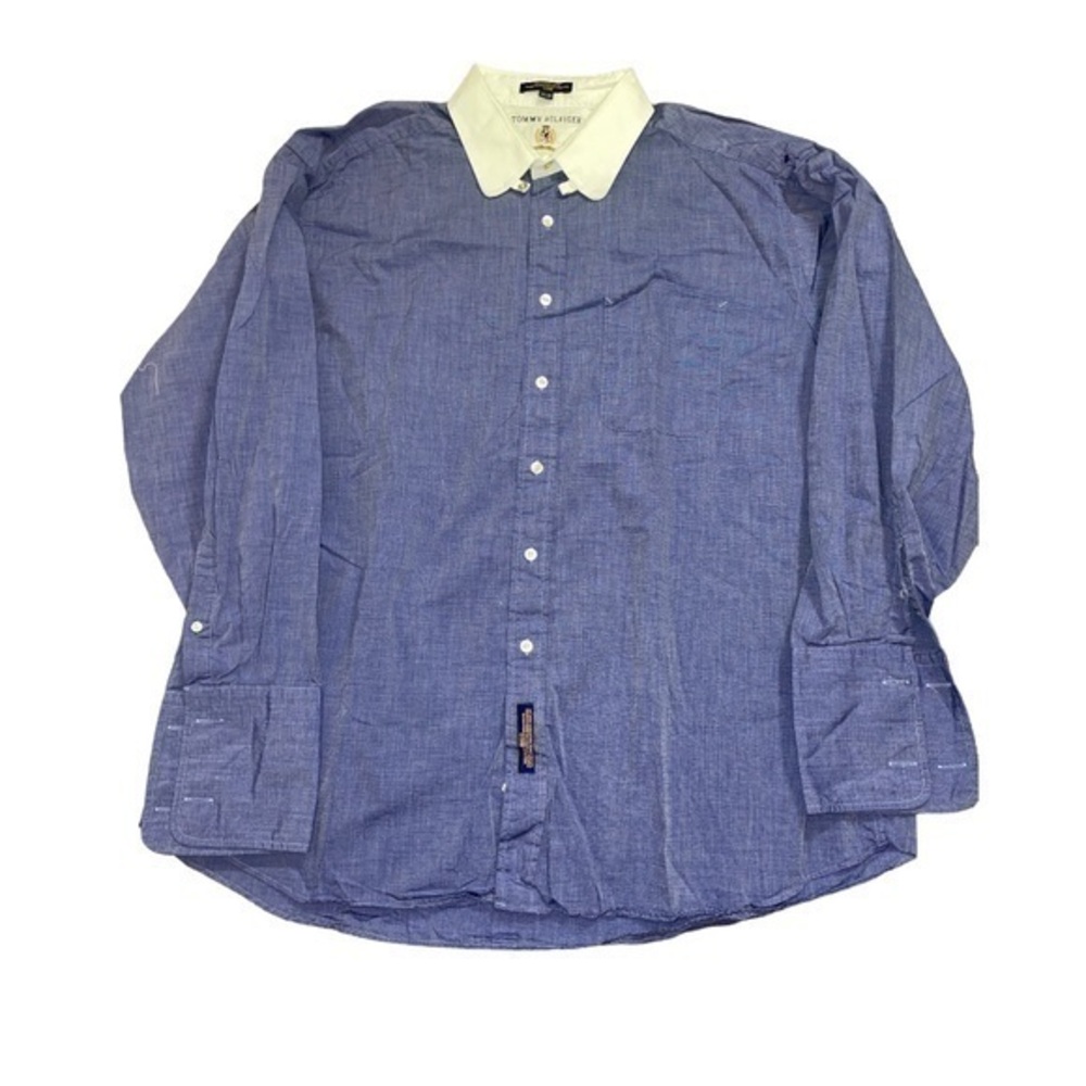 Tommy Hilfiger Blue Oxford Dress Shirt